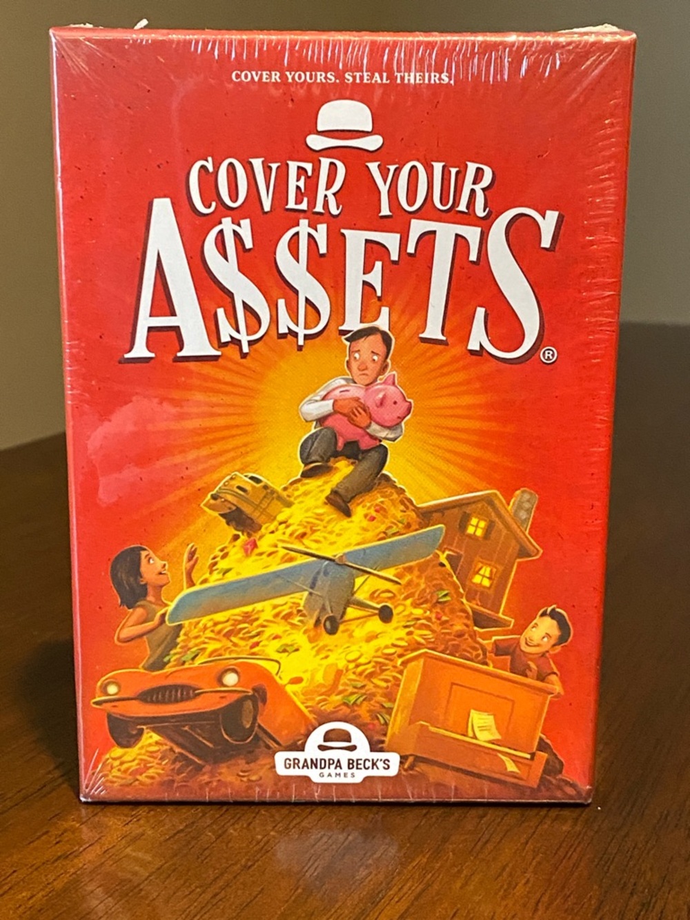 NIB Cover Your Assets Card Game